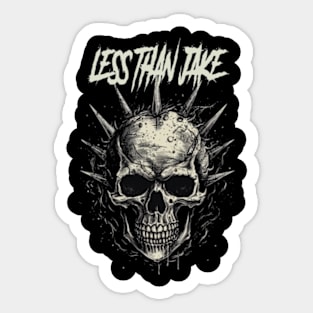 LESS THAN JAKE VTG Sticker